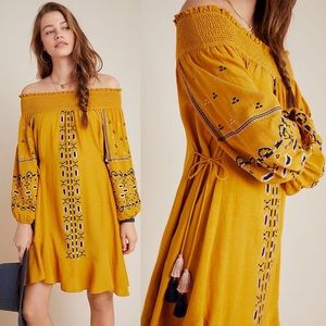 Ranna Gill Grette embroidered tunic dress NWT